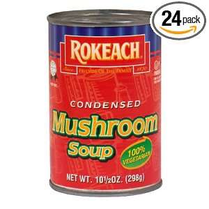 ROKEACH Mushroom Soup, 10.5 Ounce Cans Grocery & Gourmet Food