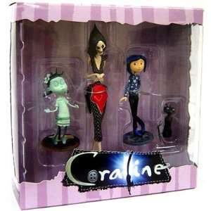   Coraline 3 Inch PVC Figure 3 Pack Star Sweater Coraline Toys & Games