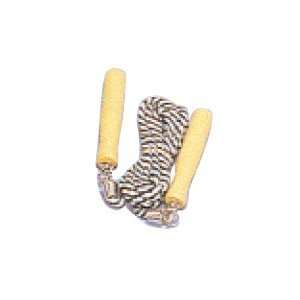  CAP Barbell 9 ft Cotton Adjustable Rope with Wood Handle 