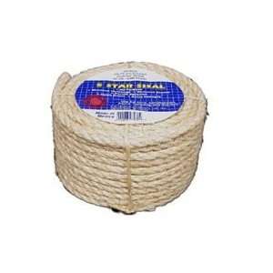  Tw Evans Cordage Co 1/4X50 Sisal Rope Coilette 23 205 