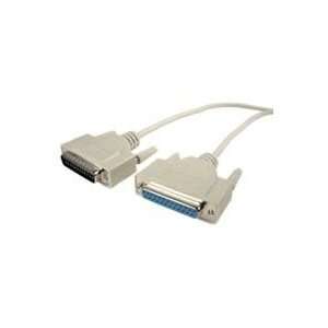  Cables Unlimited PCM 1900 10 DB25 Null Modem Extension 