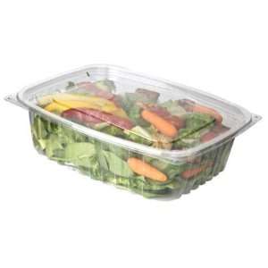 Eco Products Rectangular Deli Containers, Clear, 48oz, 8w 