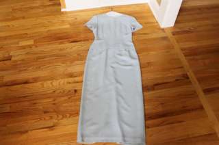 Donna Morgan Ice Blue Sequined Dress Ladies Size 4  