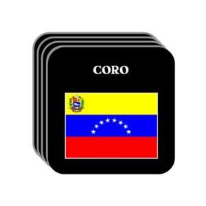  Venezuela   CORO Set of 4 Mini Mousepad Coasters 