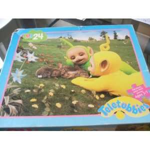    Teletubbies Eating Lunch Puzzle (24 piece puzzle) Toys & Games