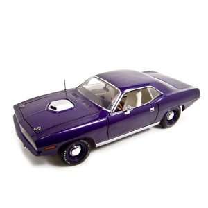  1970 Plymouth Hemi Cuda Purple 1/18 Highway 61 Diecast 