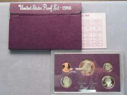 1986 S UNITED STATES PROOF COIN SET  