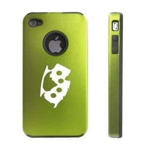   Aluminum & Silicone Case Cover Brass Knuckles New Jersey Cell Phones