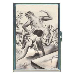Spanking Retro Cartoon SEXY ID Holder, Cigarette Case or Wallet MADE 