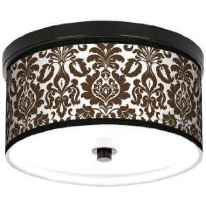  Countess Florence 10 1/4 Wide CFL Bronze Ceiling Light 