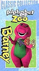 Barney   Barneys Alphabet Zoo VHS, 2000, Classic Collection  