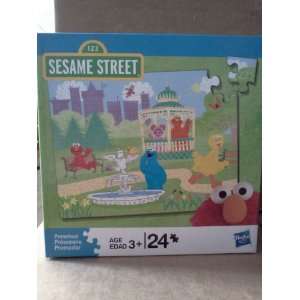  24 pc. Sesame Street Park Scene Puzzle Toys & Games