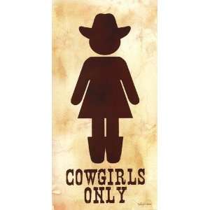 Cowgirls Only Finest LAMINATED Print Barb Tourtillotte 