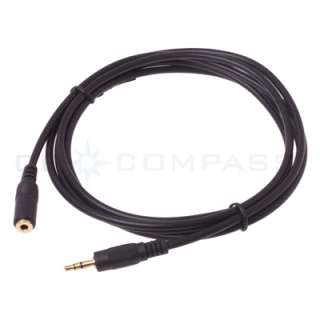 6FT 1/8 3.5mm Stereo Audio Extension Cable Plug Mini Jack M/F Male 