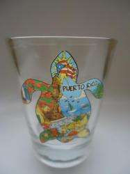 Puerto Rico Shot Glass Cup Souvenirs Pick Your Design  