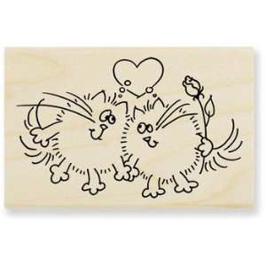  Fluffles Romance   Rubber Stamps Arts, Crafts & Sewing