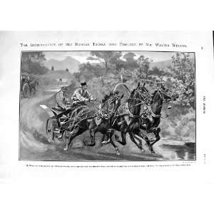  1901 Russian Trokia England Winans Stanislas Horses 