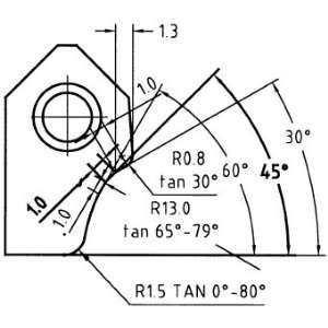  Special Profile Cutter Blade Automotive