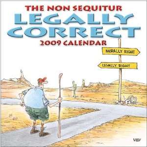  Non Sequitur Legally Correct 2009 Wall Calendar Office 