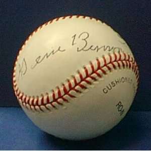  Gene Benson Autographed Baseball