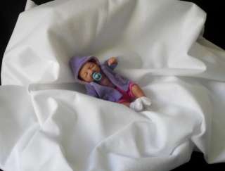 OOAK Babies ♥ Hand Sculpted Art Doll ♥ An Adorable 5 inch Baby 