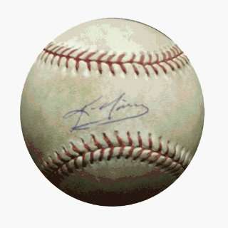  Signed Kevin Youkilis Ball   with 51707 Inscription 