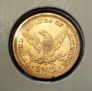 1903 Liberty $2.5 gold quarter eagle coin Choice AU+ condition 