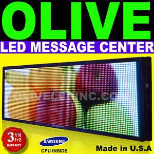 LED Sign Programmable Fullcolor Scrolling Board 19x151  