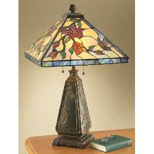  Quoizel Tiffany   style Butterfly Lamp
