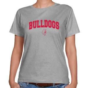  NCAA Ferris State Bulldogs Ladies Ash Logo Arch Classic 