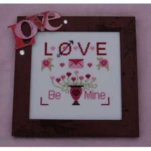  Love Letter (with floss)   Cross Stitch Pattern Arts 