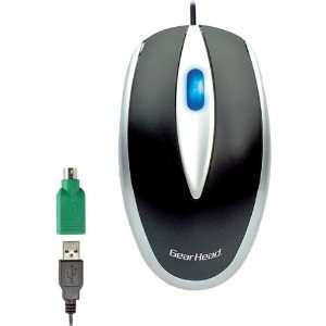 NEW Lighted Optical Wheel Mouse with PS/2 adapter 