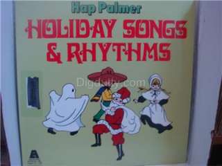 Hap Palmer HOLIDAY SONGS & RHYTHMS   1971 Vinyl LP AR538 VG+ / VG+ 