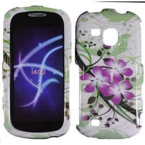 Hard Green Purple Flowers Case Cover Faceplate Protector 