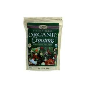  Edward & Sons Organic Croutons, Italian Herbs, 5.25 oz 