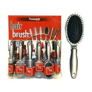  9 Plastic Hair Brush With Counter Display Case Pack 72 