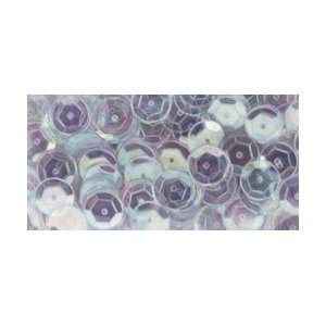 Darice Cupped Sequins 8mm 200/Pkg Crystal Iridescent 100448; 12 Items 