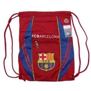  FC Barcelona Cinch Bag   La Liga Soccer Futbol Sports 