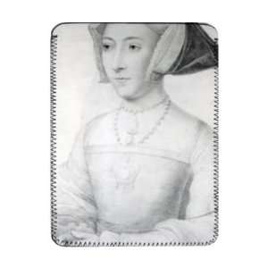  Jane Seymour, c.1536 (chalk, pen & ink) by   iPad Cover 