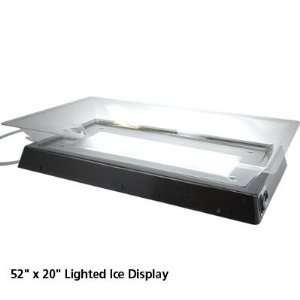 Lighted Display Box   For Ice Sculptures   Up to 400 Lbs   Acrylic Ice 