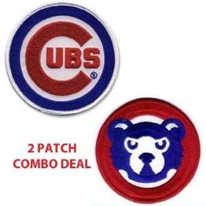   Logo and 1980s Cubby Bear Face Combo 2 Patch Pack