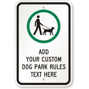  Add Your Custom Dog Park Rules Text Here (With Graphic 