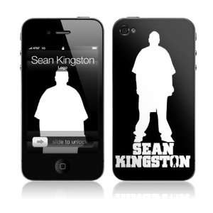   Music Skins MS SK30133 iPhone 4  Sean Kingston  Logo Skin Electronics