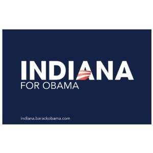 Barack Obama   (Indiana for Obama) Campaign Poster   36 x 24  