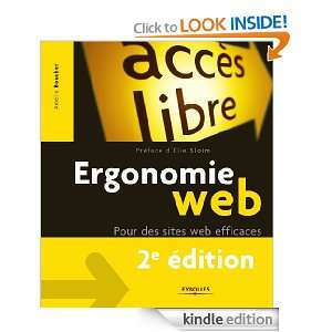 Ergonomie web (Accès libre) (French Edition) Amélie Boucher, Elie 
