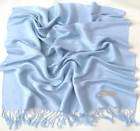 powder blue silk scarf  