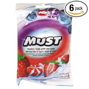 Elite Must Strawberry Blueberry Candy, 2.82 Ounce (Pack of 6)