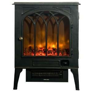  Yosemite DF EFP49 Black Electric Fireplaces 5000 BTU 1500 