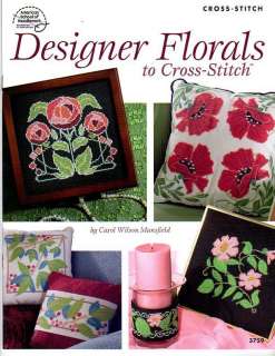 Designer Florals Cross Stitch Book  