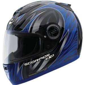 Scorpion Predator EXO 700 Road Race Motorcycle Helmet   Blue 